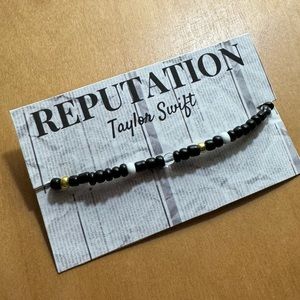 Reputation Taylor’s Version Taylor Swift Beaded bracelet